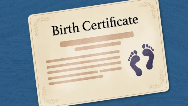 THE IMPORTANCE OF A BIRTH CERTIFICATE: A LIFELONG DOCUMENT